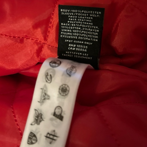 Men’s NBA Chicago Bulls Bomber Varsity Jacket XL NWT ￼ - Picture 8 of 15